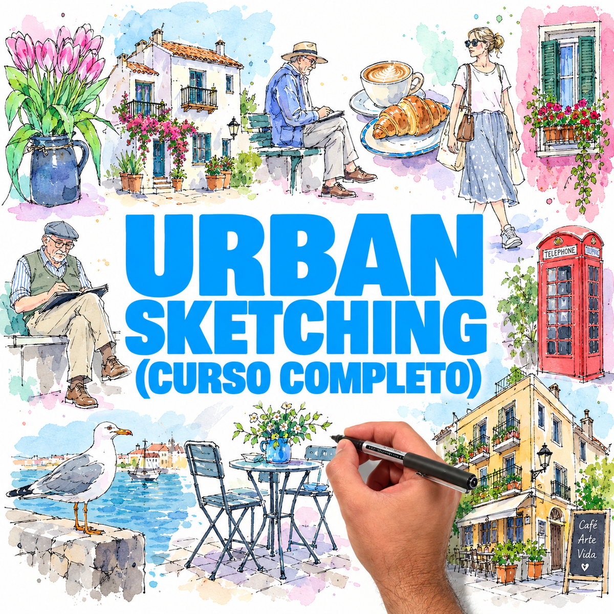 Urban Sketching (Curso Completo)