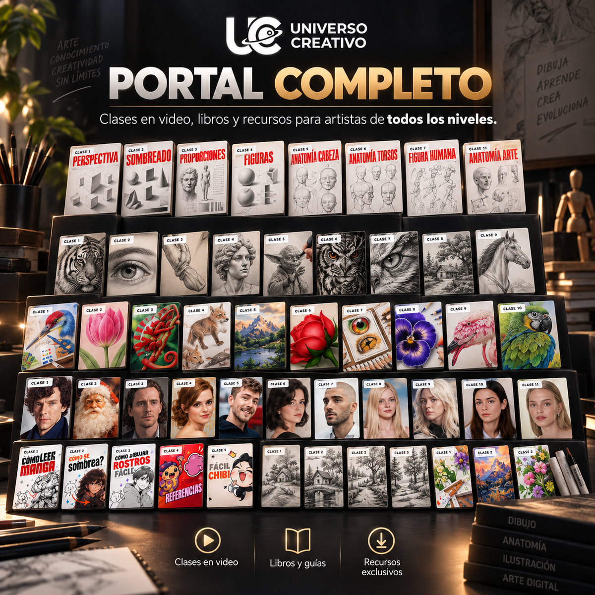 Universo Creativo — Portal Completo